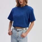 Top Jill in cobalt blue