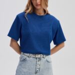 Top Jill in cobalt blue