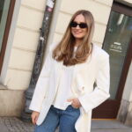 Rima jacket in creamy white