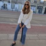 Rima jacket in creamy white