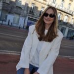 Rima jacket in creamy white
