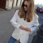 Rima jacket in creamy white