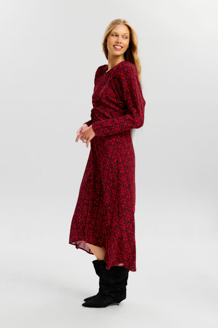 Sukienka Catherine in Red abstract
