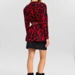 Palmer Longsleeve in red abstract