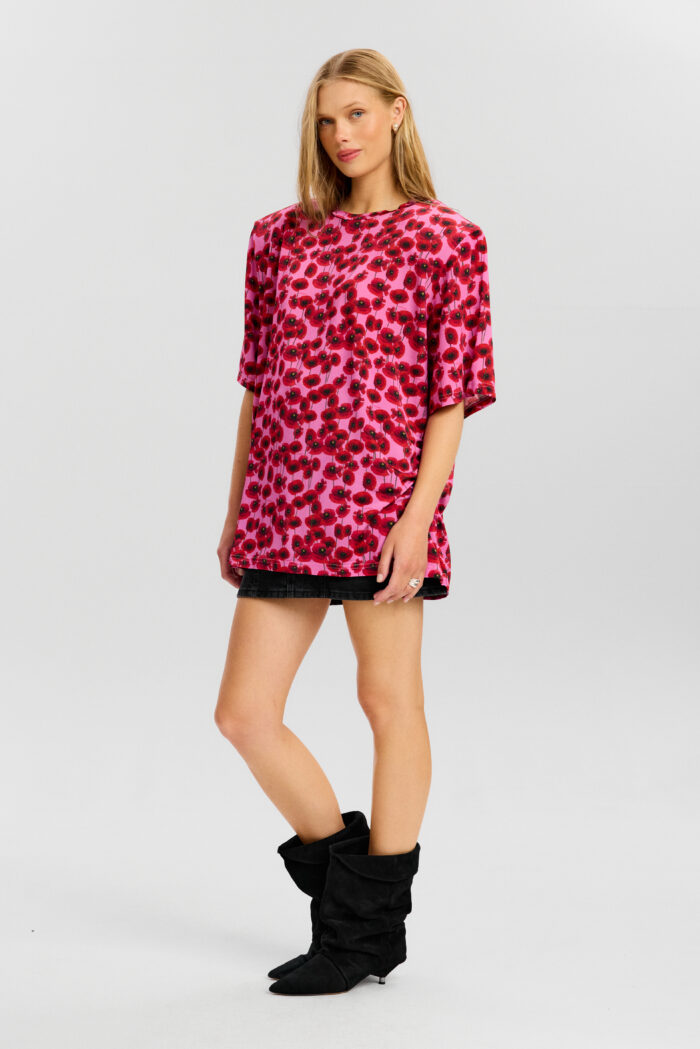 Top Owen in deep pink