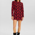 Chiara dress in red poppies