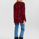 Palmer Longsleeve in red abstract