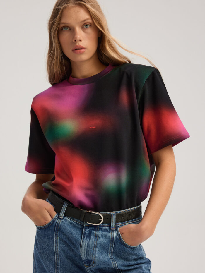 Top Margo in blurred meadow