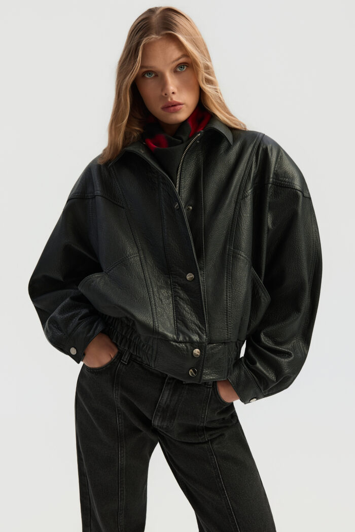 AFFAIR_8429 1_8173 Kira leather jacket