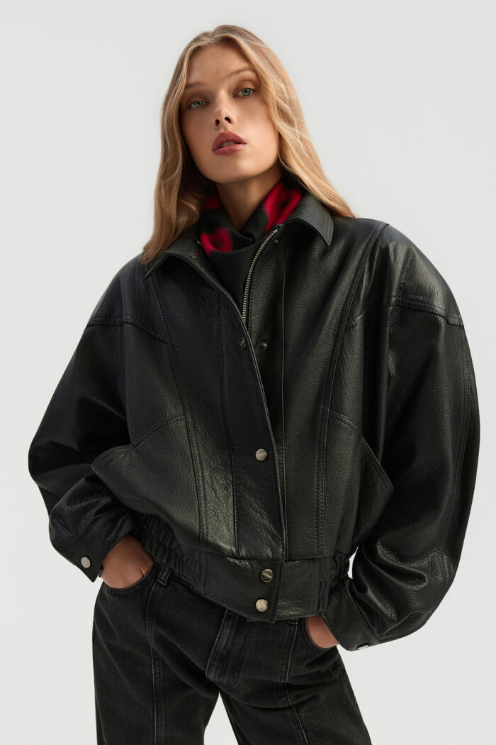 AFFAIR_8430 1_8174 Kira leather jacket
