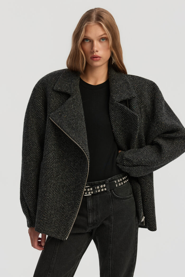 AFFAIR_8916 1_8203 Gwen jacket in grey wool