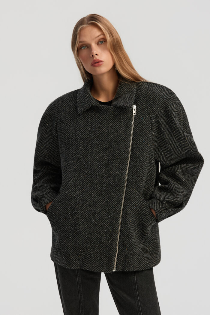 AFFAIR_8937 1_8206 Gwen jacket in grey wool