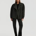 AFFAIR_GWEN Kurtka Gwen grey wool