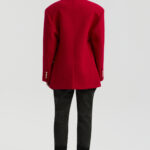 Marynarka Zola red wool