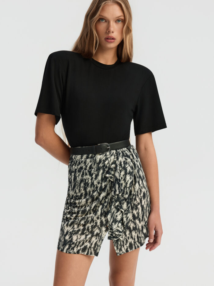 AFFAIR_6957 1_8115 Spódnica Fanny black and white