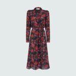 Sukienka Lissa purple zebra