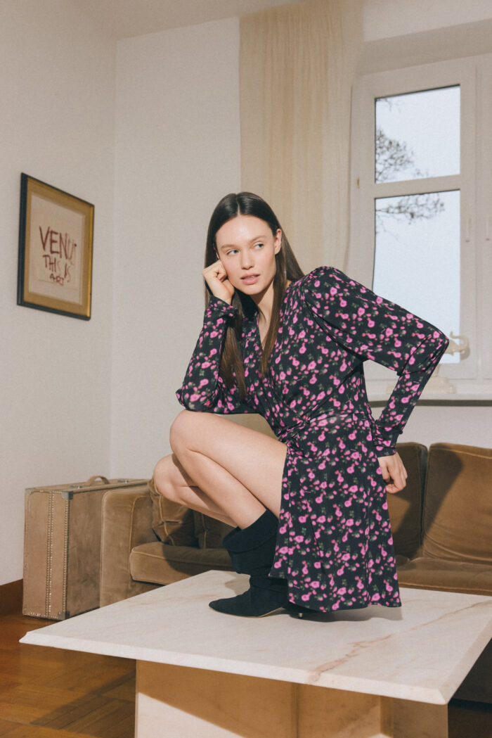 Sukienka Melissa pink meadow