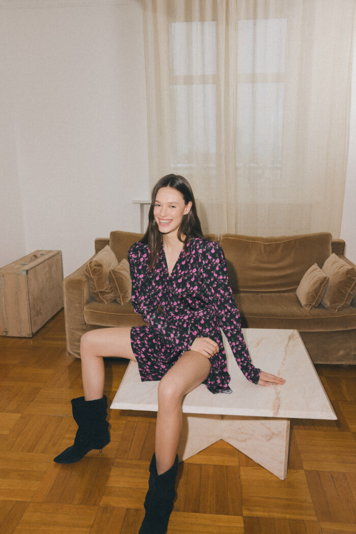 Sukienka Melissa pink meadow