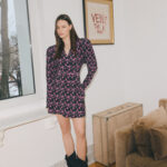 Melissa dress in pink meadow