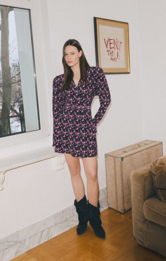 Sukienka Melissa pink meadow