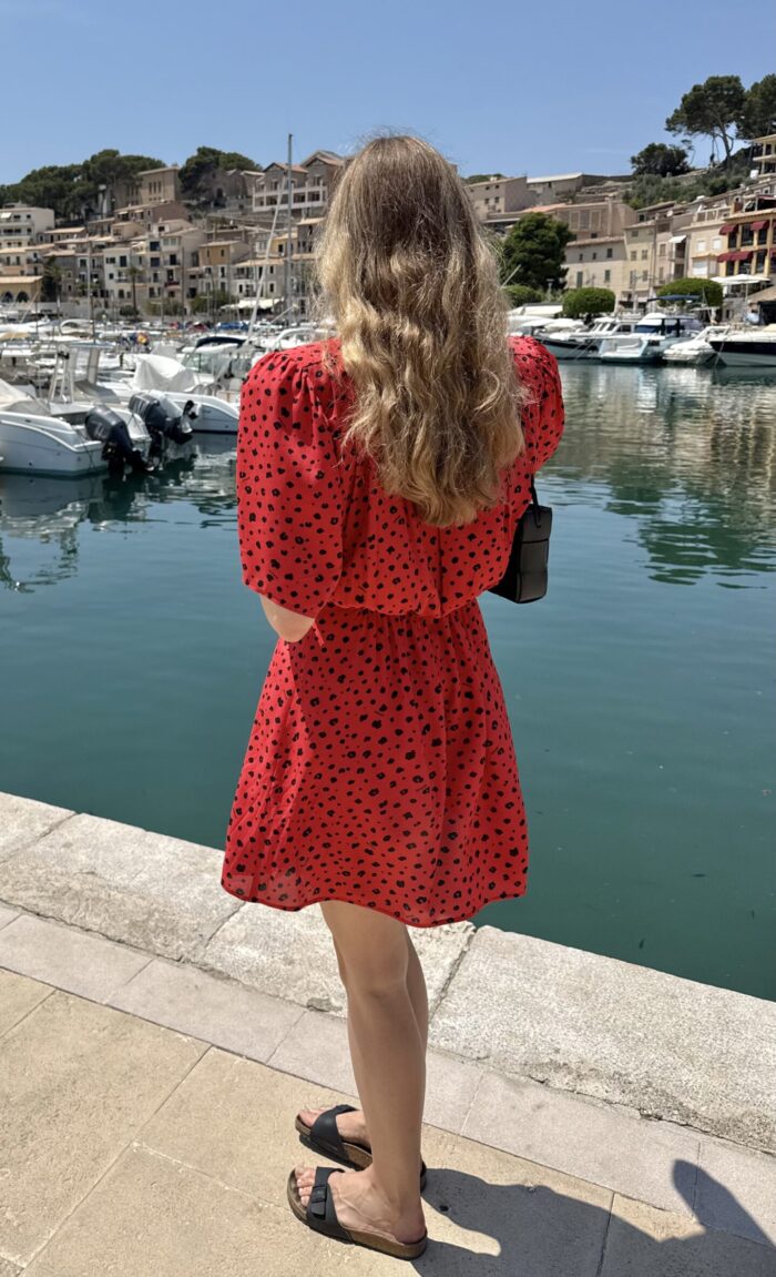 Sukienka Elsa in red