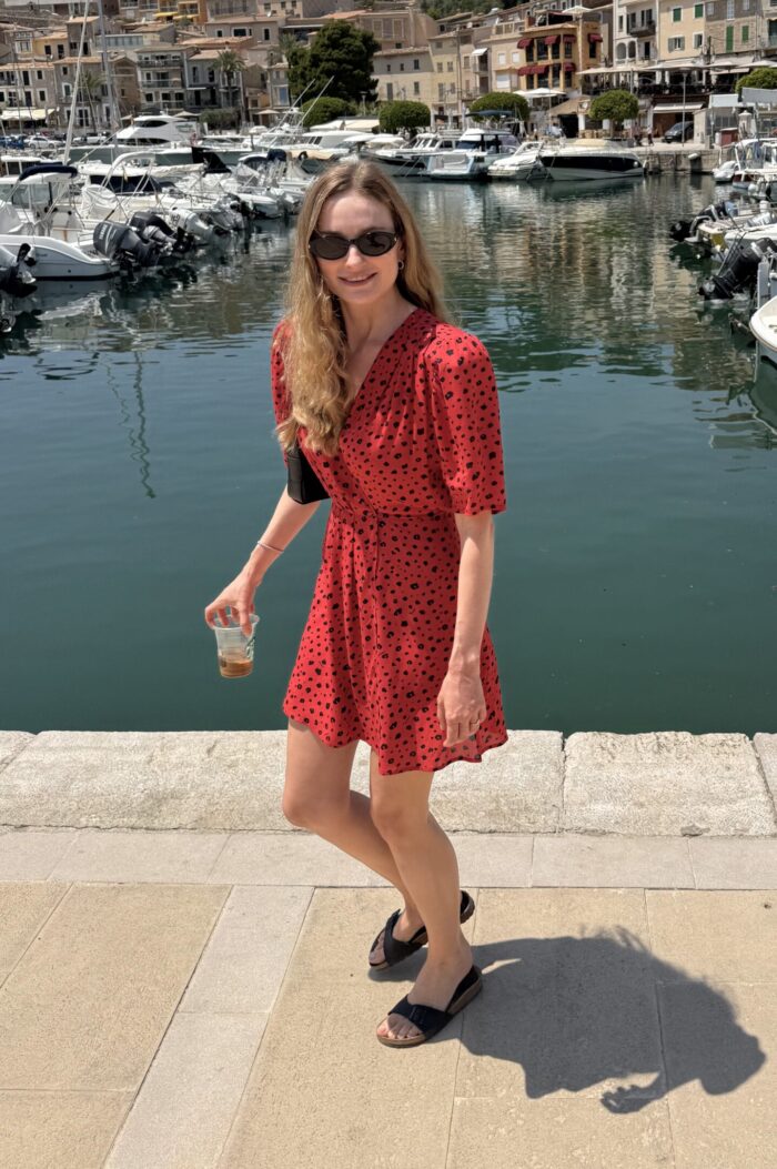 Sukienka Elsa in red