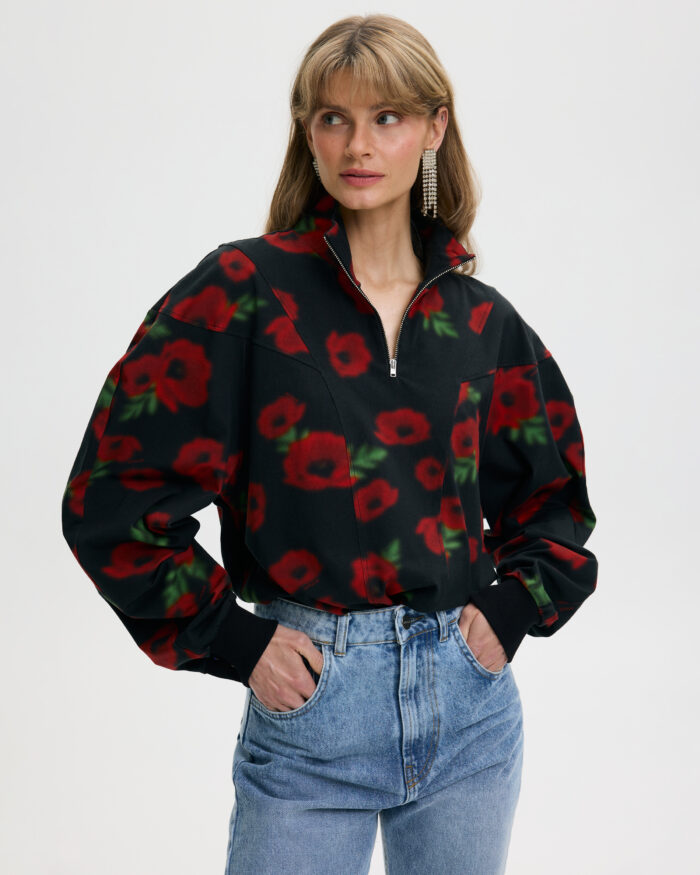 Bluza Kara Red Poppies