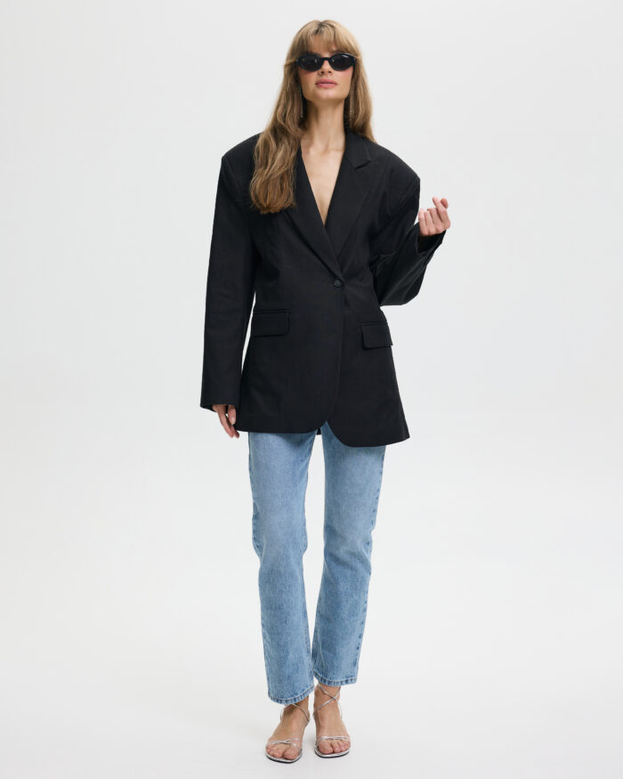 Rima jacket in black