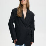 Rima jacket in black