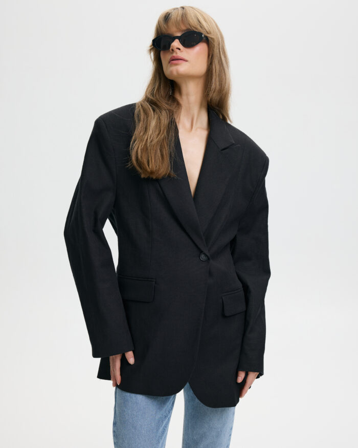 Rima jacket in black