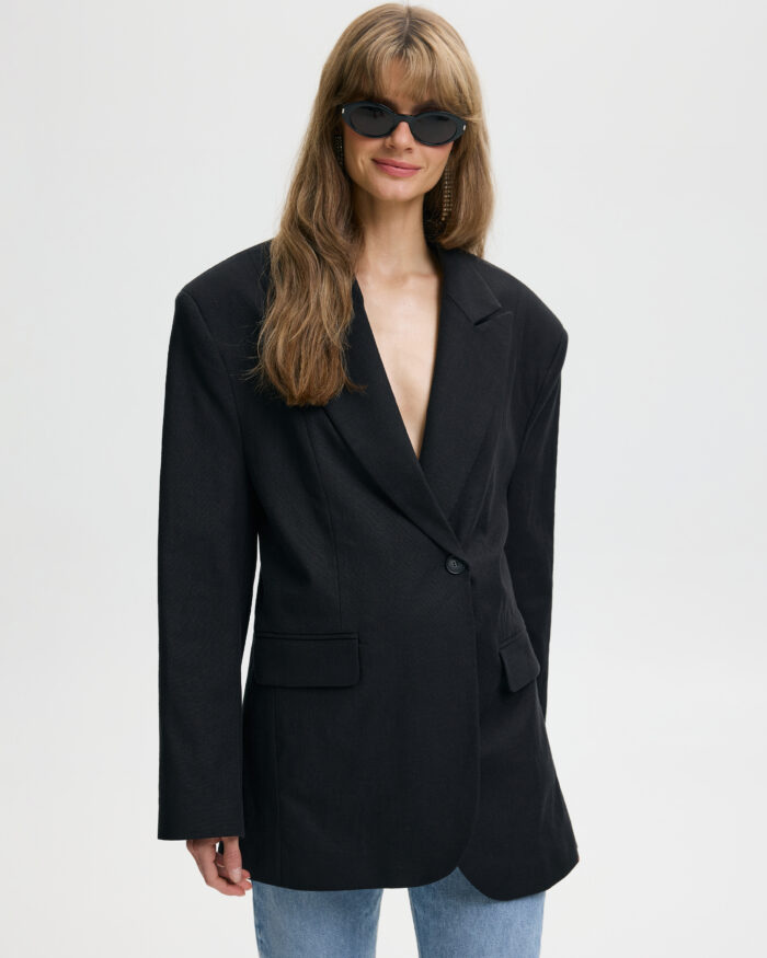 Rima jacket in black