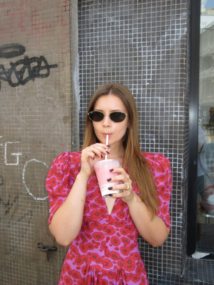 Sukienka Sarah pink meadow