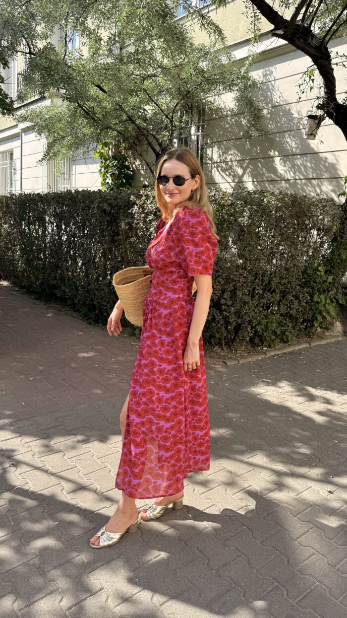 Sukienka Sarah pink meadow