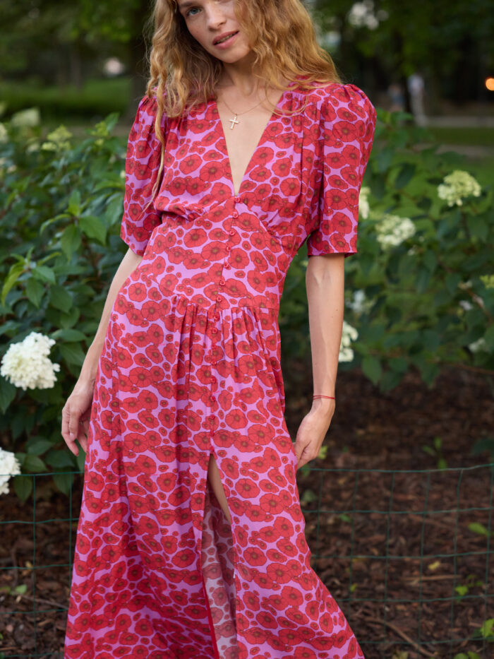 Sukienka Sarah pink meadow