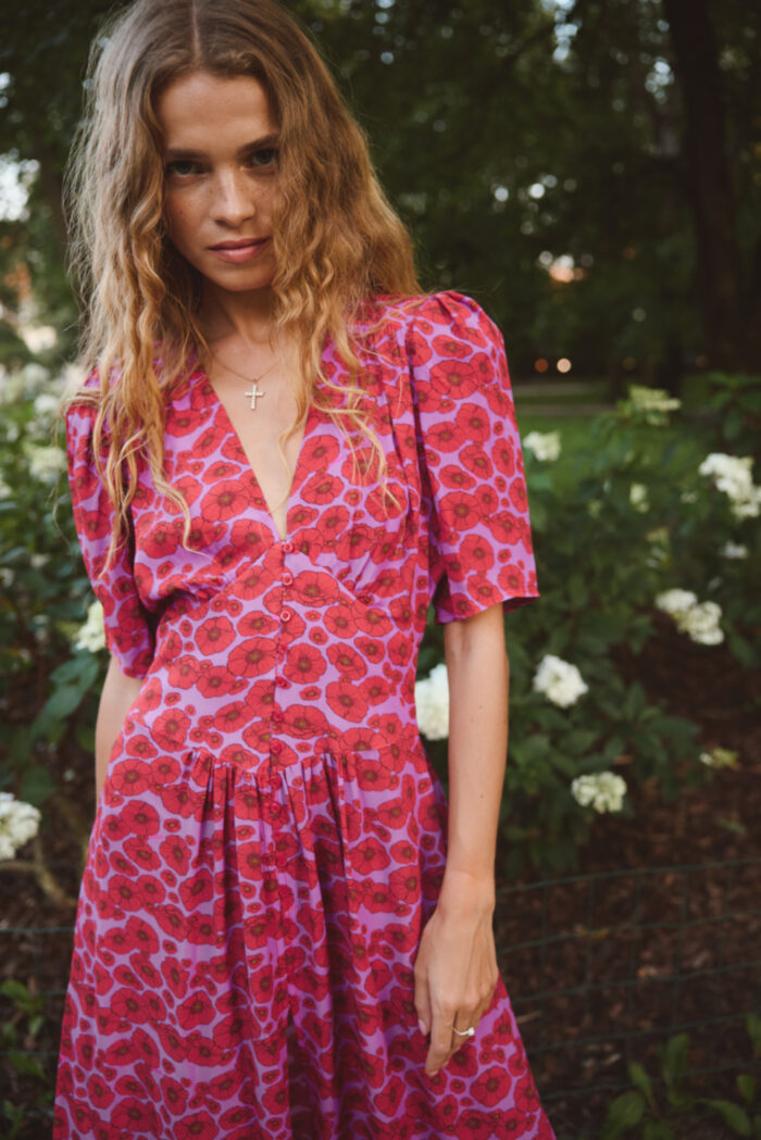 Sukienka Sarah pink meadow
