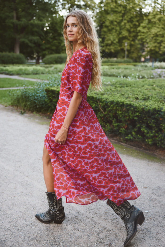 Sukienka Sarah pink meadow
