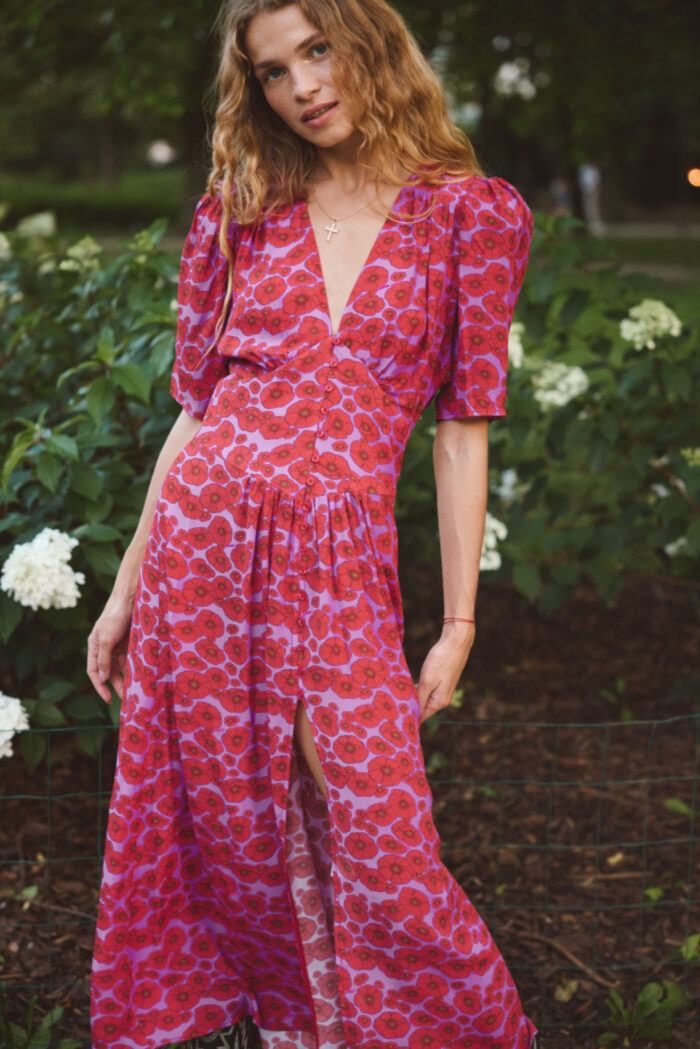 Sukienka Sarah pink meadow